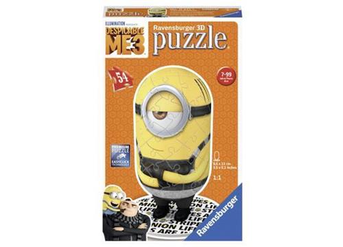 Ravensburger Despicable Me 3 Prisoner Minion - 3D puzzel - 54 stukjes