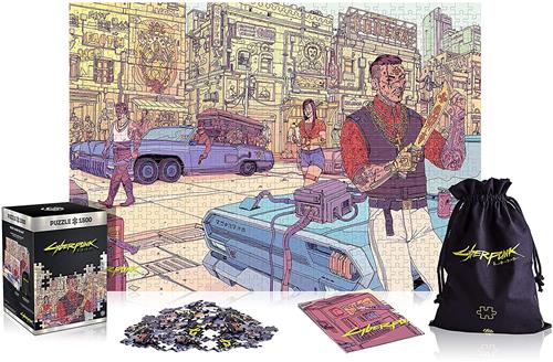 Cyberpunk 2077 Puzzle - Valentinos (1500 pieces)