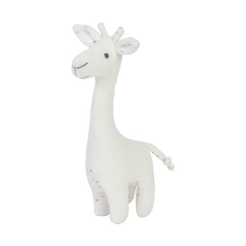 BamBam Giraffe Knuffel - Wit - Baby knuffel