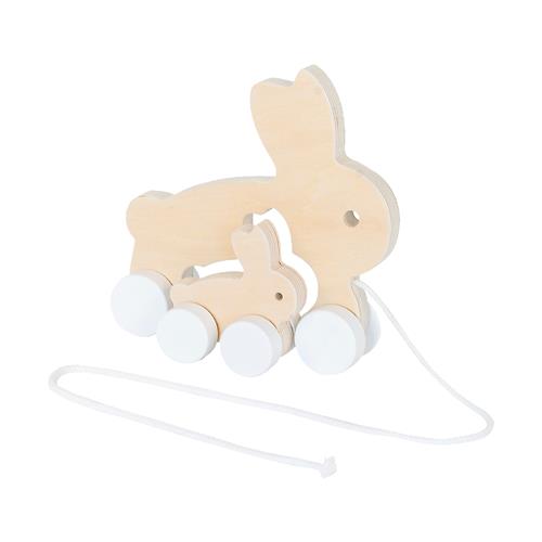 BamBam Wooden Rabbit Trekfiguur