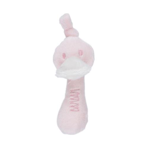 BamBam Rammelaar Eend - Roze - Baby cadeau