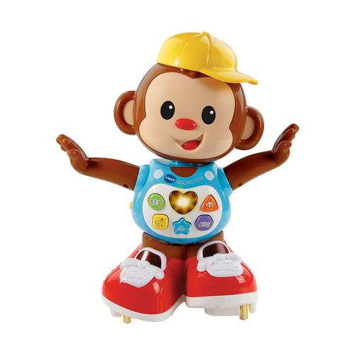 VTech Baby Swing & Speel Aap - Cadeau - Educatief & Interactief Baby Speelgoed - met Liedjes & Geluiden - 1 tot 3 Jaar