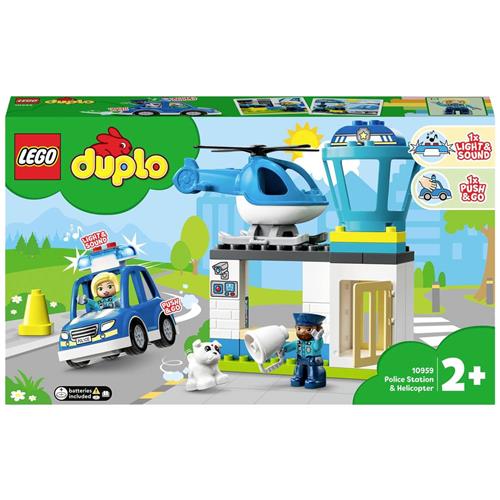 LEGO DUPLO Politiebureau & Helikopter - 10959