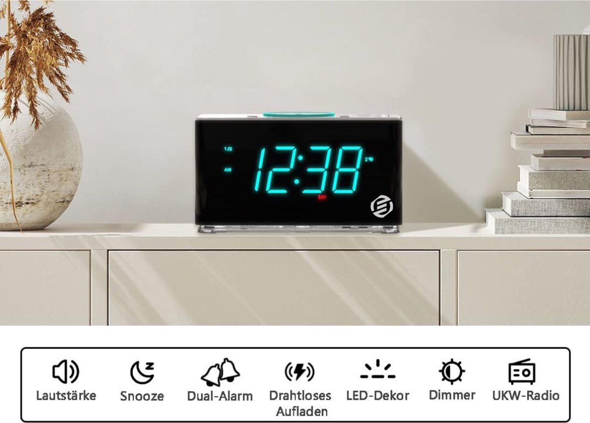 Kenwood CR-ST40DAB stereo wekker radio met DAB , FM, USB en Bluetooth, hout | Kenwood | De