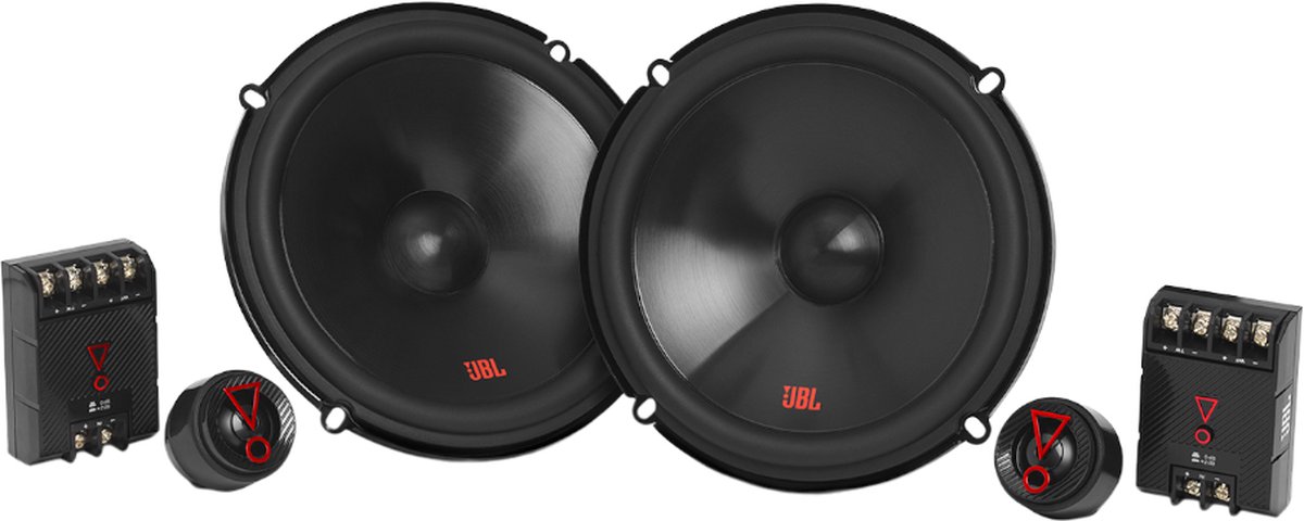JBL Stage3 627-6.5 Inch (160mm) 2-Weg Coaxiale Autoluidspreker Systeem - 45W RMS / 225W Piekvermogen - Krachtige Plus One Woofers en Dome Tweeters - Professionele Car Audio Hifi Upgrade - 3 Ohm